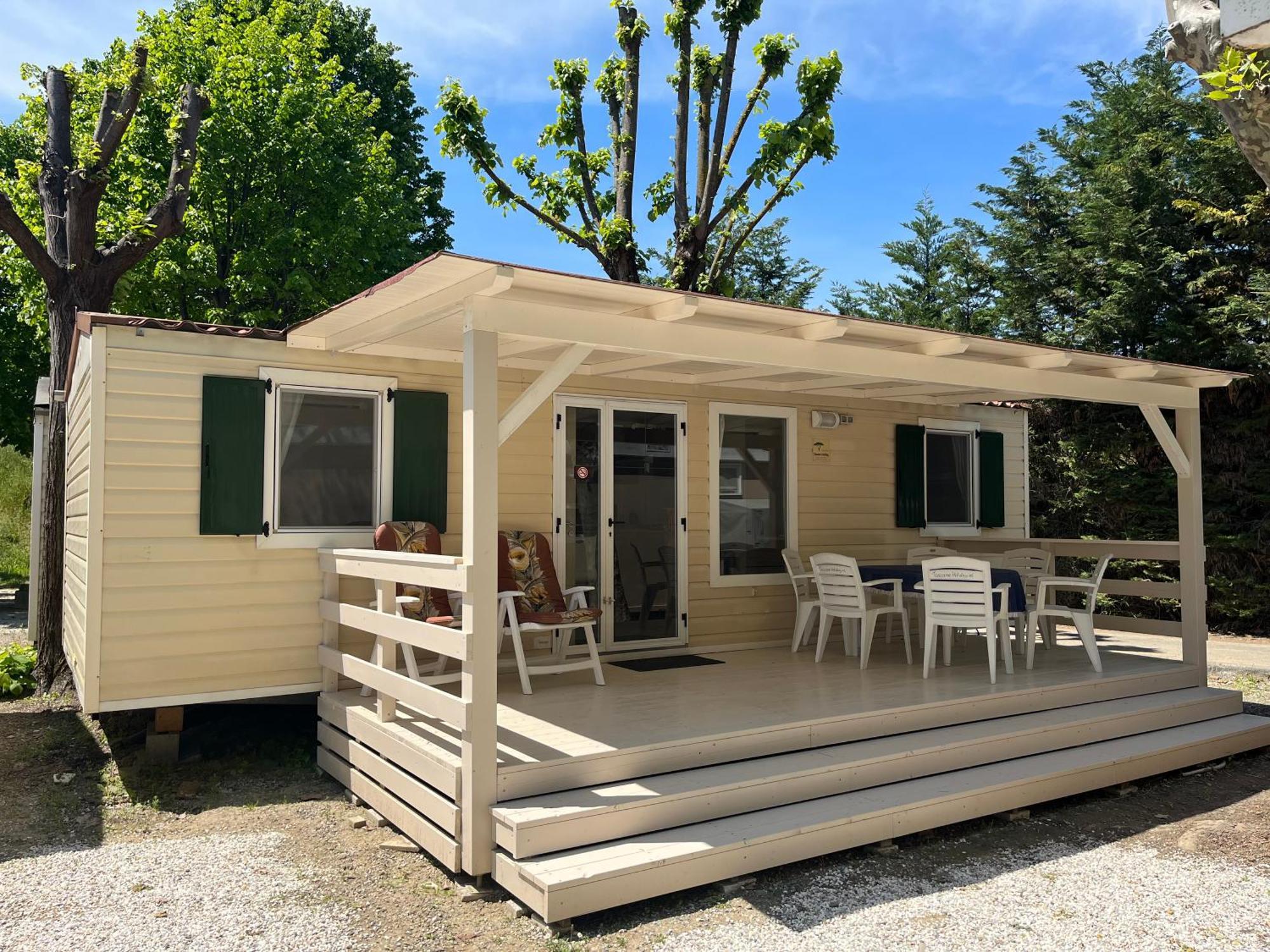 Chalet Camping River Italie Met 2 Slaapkamers Ameglia Esterno foto
